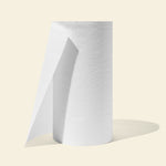 Single roll of unwrapped Who Gives a Crap paper towel