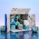 An open Who Gives A Crap Splash Edition box filled with colourfully illustrated bamboo toilet rolls, with the inside lid reading 