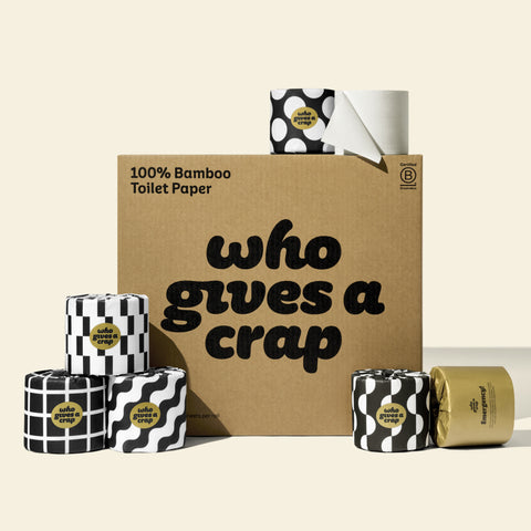 Who Gives A Crap 100% Bamboo Toilet Paper