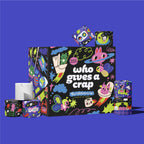 The Dream Limited Edition, a box of 48 eco-friendly toilet paper rolls with colourfully illustrated wrappers.