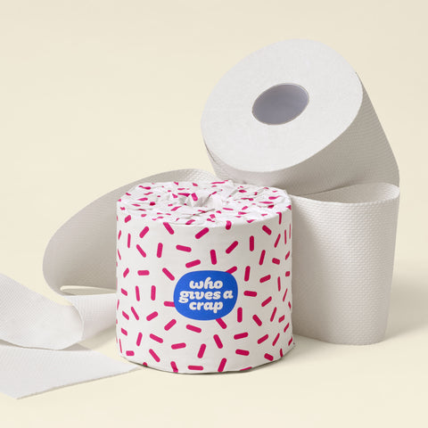 Reserved - 100% Recycled Toilet Paper - 48 Double Length Rolls - BEST VALUE!